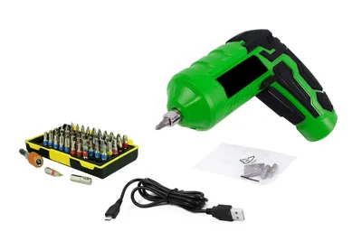 Obrázek produktu pro Sada šroubováků/vrtaček na USB plus velká sada bitů