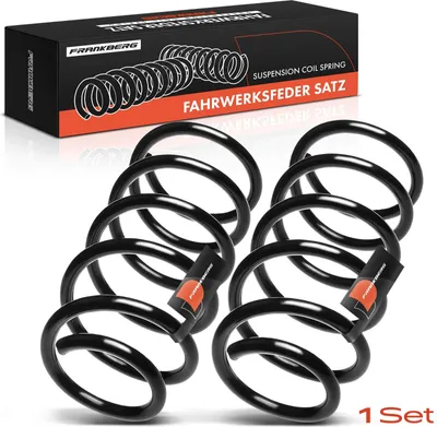 Image de Frankberg 2x Ressort de Suspension Essieu Avant pour VW Polo 6N2 1.6L 1999-2001