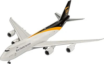 Produktbild von Revell 03912 - Modelbausatz Boeing 747-8F, UPS Paketdienst