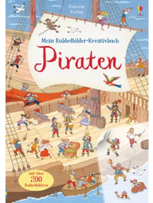 Produktbild von Mein Rubbelbilder-Kreativbuch: Piraten