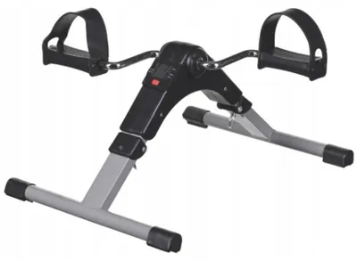 Obrázek produktu pro Pedálový trenažér na ruce i nohy s LCD displejem SP38554BK, černý