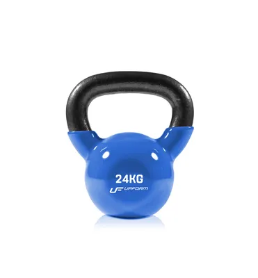 Produktbild von UpForm Vinyl-Gusseisenhantel Kettlebell 24 kg
