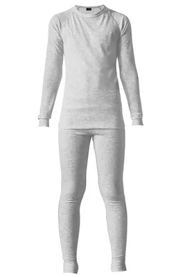 Immagine prodotto di Set di biancheria intima per bambini Maier Sports, taglia: 140, colore: grigio chiaro melange