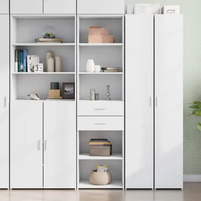Produktbild von vidaXL Highboard Weiß 50x42,5x185 cm Holzwerkstoff