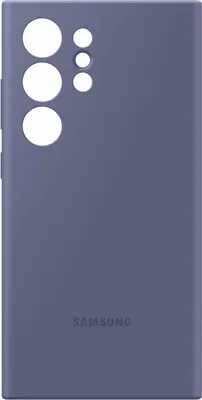 Zdjęcie produktu dla Samsung Silicone Case dla Galaxy S24 Ultra, fioletowy