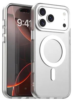 Obrázok produktu pre Pre Apple iPhone 17 Pro Candy Design Magsafe PC Hybrid TPU Protective Case Cover White