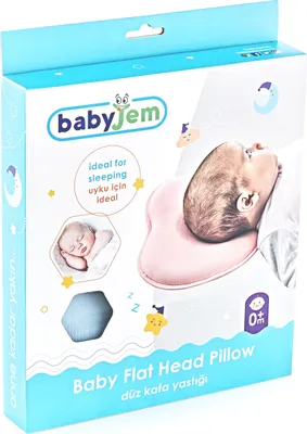 Produktbild von BabyJem Stützkissen Flat Head Pillow, pink