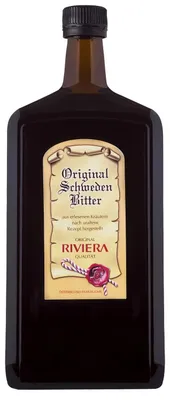 Obrázek produktu pro RIVIERA Original Schwedenbitter, bylinný likér, 1000 ml