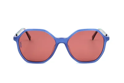 Produktbild von M Missoni MMI 0048/S Blue 55/16/145 Damen Sonnenbrillen