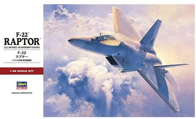 Immagine prodotto di HASEGAWA HAS07245 Lockheed Martin F-22 Raptor (PT45)