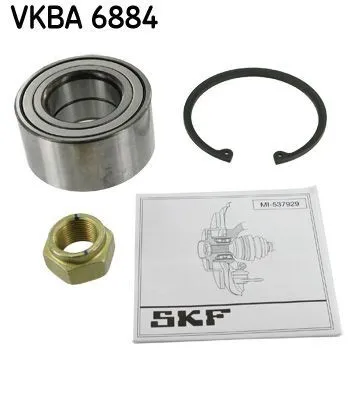 Produktbild von SKF Radlagersatz Vorne für MITSUBISHI COLT VI (Z3A, Z2A) 76mm VKBA 6884