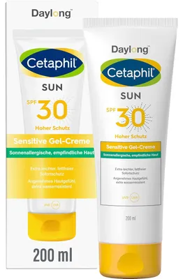 Zdjęcie produktu dla Cetaphil sun Daylong 30 sensitive żel-krem do ciała, krem 200 ml