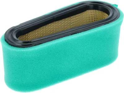 A close-up studio shot of an air filter.