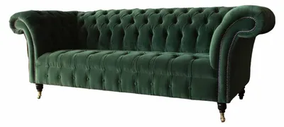 Image de Canapé design 3 places Coussin Chesterfield Salon Textile Canapés
