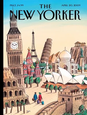 Obrázek produktu pro New York Puzzle Company – Puzzle Ultimate Destination, 1000 dílků, kreslené postavičky