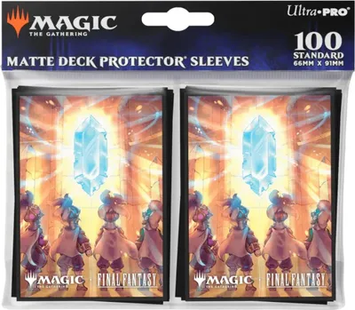 Imagen del producto de 100 fundas protectoras Ultra Pro - Final Fantasy (66x91 mm)
