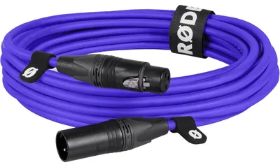 Produktbild von Rode Microphones Premium XLR-Kabel XLR6M-PU purple, (6 Meter)