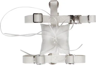 Produktbild von Famanu Hundegeschirr H-Harness mit Ringkissen - Größe M/48-70 cm
