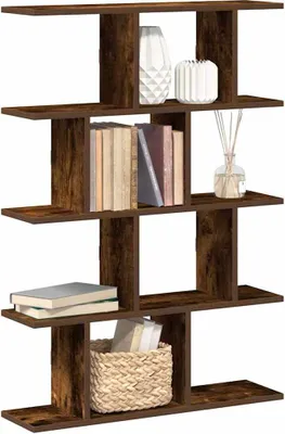 Produktbild von Maison Exclusive - Würfelregal 12 Fächer Räuchereiche Holzwerkstoff