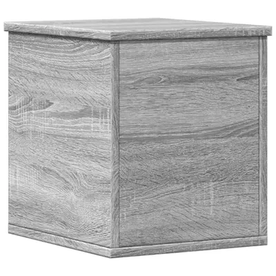 Produktbild von vidaXL Truhe Grau Sonoma 30x35x35 cm Holzwerkstoff
