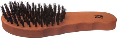 Zdjęcie produktu dla Szczotka do pielęgnacji włosów - Ergonomiczna szczotka z gruszy, bardzo twarda, 19,5 cm