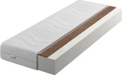 Produktbild von Matratze 120x200  Komfortschaum Kokosmatte H3   Jugendmatratze 2 in 1  Wendematratze Rollmatratze