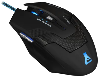 Image de The G-Lab KULT80, pour droitiers, USB Type-A, 2400 DPI, noir