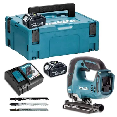 Imagen del producto de Makita DJV182RFJ, 45°, -45° a 45°, protección contra sobrecarga, 13,5 cm, 2 cm, 1 cm