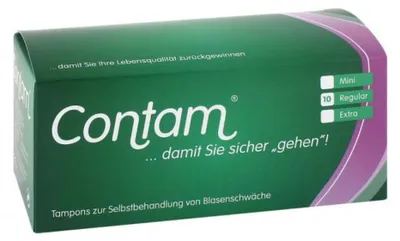 Produktbild von Contam Vaginaltampon regular 10 St