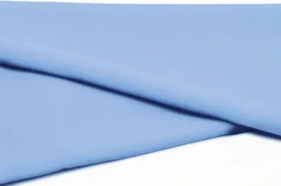 Produktbild von Chiffon Stoff Meterware ca. 150 cm Breite, Hellblau