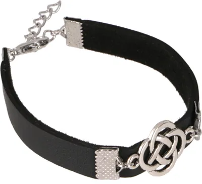 Produktbild von Ethno Armband - Endlosknoten, Schwarz, Armreifen & Armbänder Modeschmuck