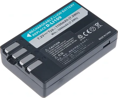 Zdjęcie produktu dla T6 Power bateria do Pentax K-70, Li-Ion, 7,2 V, 1100 mAh (7,9 Wh), czarny