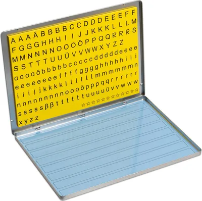 Produktbild von Betzold Lese-Magnetbox, Buchstabenset für Lese-Rechtschreib-Schwäche