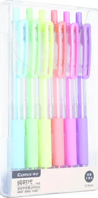 Image de Set de 6 stylos à encre gel GPP023A