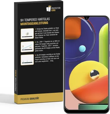 Produktbild von 6x 9H Hartglas für Samsung Galaxy A50s Panzerfolie Displayschutz Schutzglas MATT Schutzfolie Panzerglas