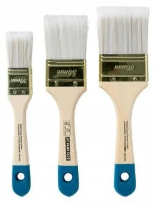 Produktbild von Parkside Set 3 Stück Flachpinsel für Malerarbeiten