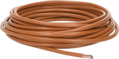 Immagine prodotto di 10 metri Lapp 4520036 H07V-K 16,0 mm² marrone I Cavo di cablaggio I Cavo flessibile I Cavo unipolare in PVC I Cavo a trefoli 16mm2 I Cablaggio