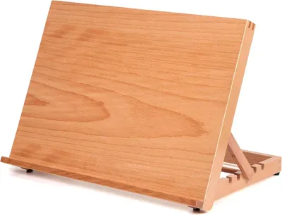 Obrázok produktu pre Drevená tabuľa s 5 pozíciami, 42 x 31 cm, určená na kreslenie a skicovanie