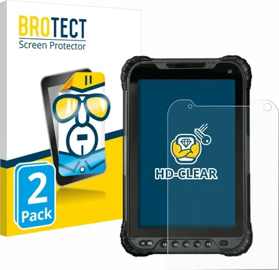 Produktbild von 2x Für UniStrong UT30 8" Schutzfolie BROTECT Displayschutz Display Schutz Folie Klar Transparent