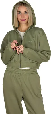 Produktbild von XANT, Hoodie Damen, Kapuzenpullover, Sweatshirt Frauen mit Kapuze, Grün, M/L