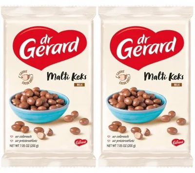 Produktbild von Dr Gerard Malti Kekse mit Milchschokolade 200 g, 2er-Pack