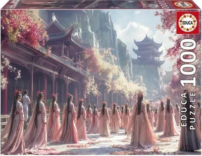 Image de Puzzle Educa Les Geishas, 1000 pièces, 68x48 cm, 12+ ans