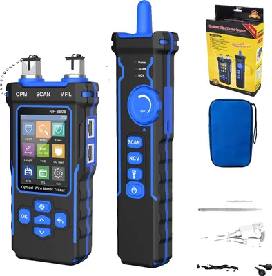 Obrázek produktu pro Vyhledávání kabelů, test PoE, vizuální lokalizace poruch, NF-8508
