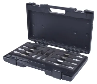 Produktbild von KS Tools 911.4460, Steckschlüssel-Satz, 1/2", 11 Kopf/Köpfe, Chrom-Vanadium-Stahl, 1,51 kg