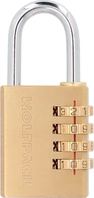 Image de Serrure Combinée En Laiton 4Digit 40Mm.