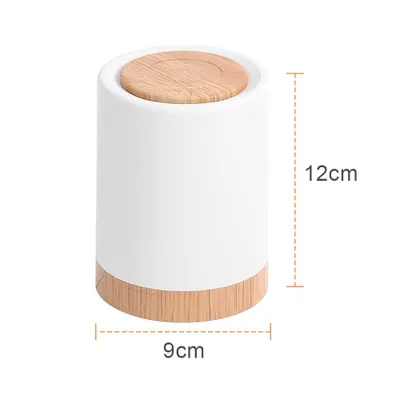 Obrázek produktu pro LED noční lampička RGB noční světlo dotykové stmívatelné atmosféra stolní lampa dobíjecí baterie USB