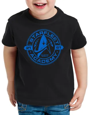 Produktbild von style3 Starfleet Academy Kinder T-Shirt kirk spock