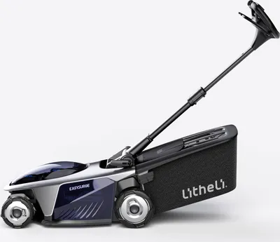 Immagine prodotto di Litheli U20LM01-0U220, Tosaerba a ruote, 47 cm, lame rotanti, 4100 giri/min, 4,7 km/h, ribaltabile
