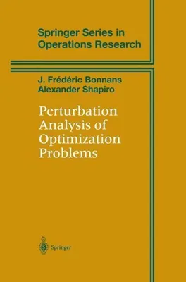 Obrázok produktu pre Perturbation Analysis of Optimization Problems