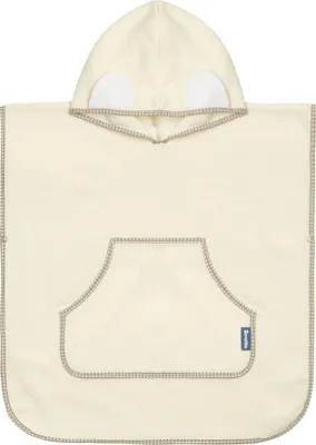 Obrázok produktu pre SENSILLO detská osuška s kapucňou 55x60cm, detský župan 100% bavlna, ecru